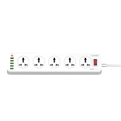 LDNIO SC10610 2500W 10Ports Universal Power Socket EU Plug