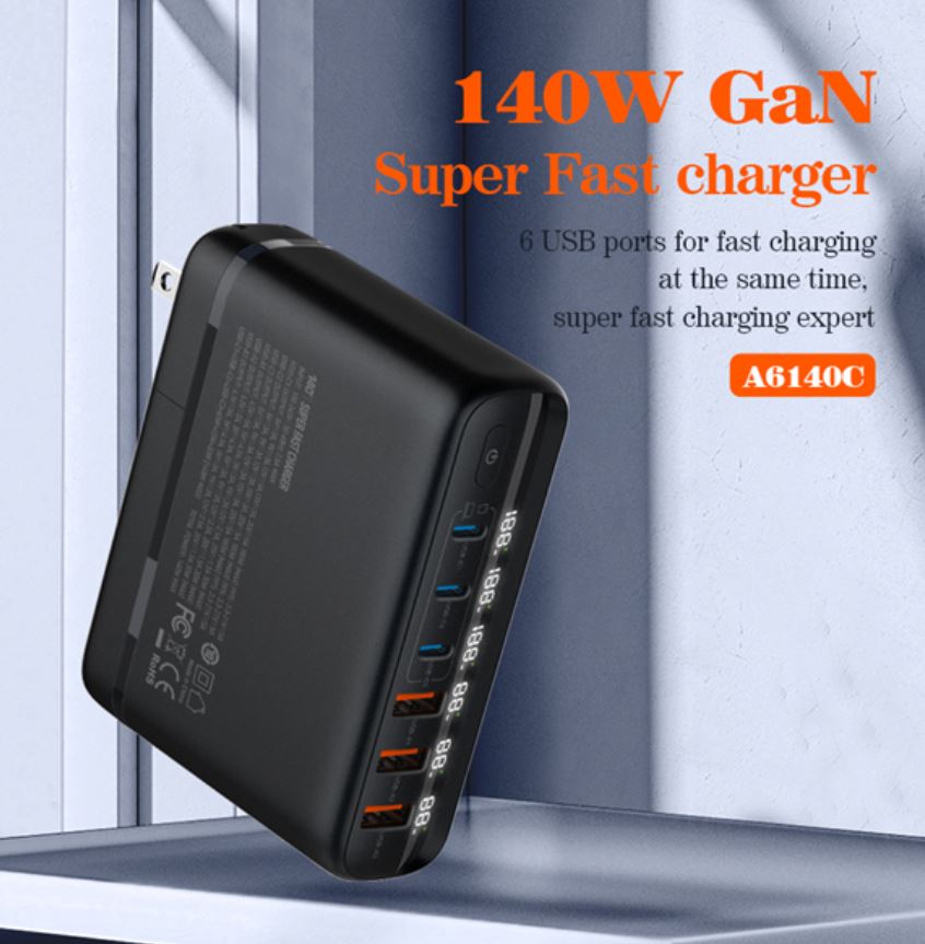 Ldino A6140C 140W GaN Super Fast Desktop Charger