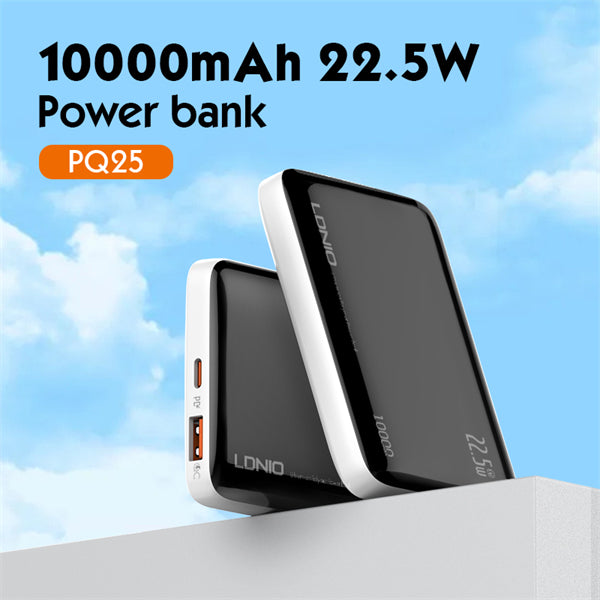 Ldnio PQ25 10000mAh Fast Charging Power Bank