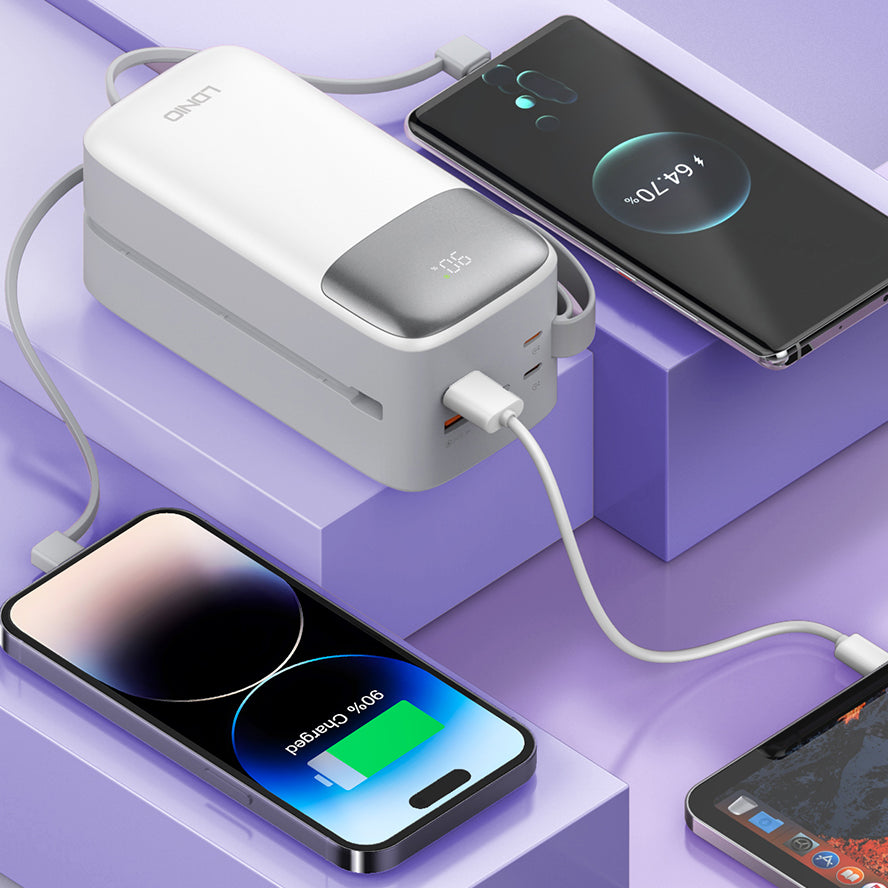 LDNIO PQ50 50000mah type-c portable mobile power bank