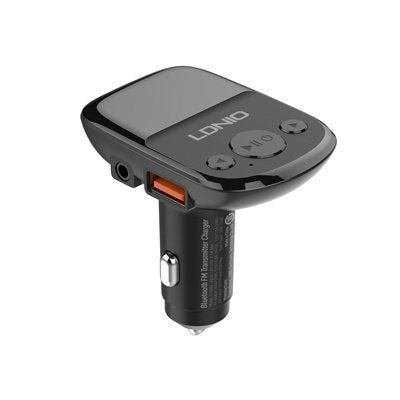 LDNIO C706Q 25W 6-Port USB Car Charger With Bluetooth, Quick Charge 3.0 & Led Display