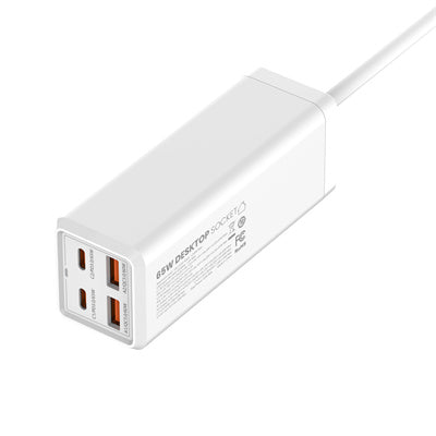 LDNIO SC1418 65W Multifunction Chargers with Type C and USB Ports Power Strip