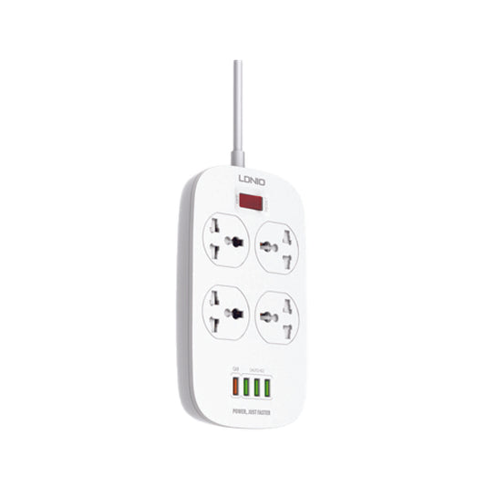 LDNIO SC4407 2500W Defender Series 4Ports Universal Power Socket